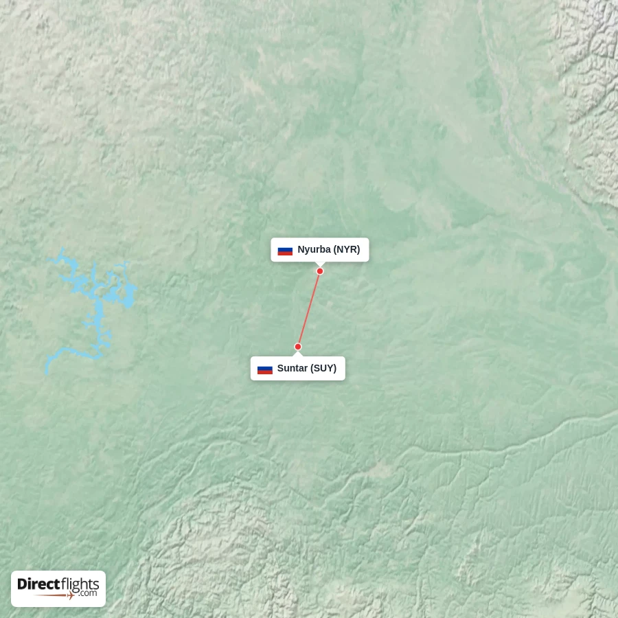 NYR - SUY route map