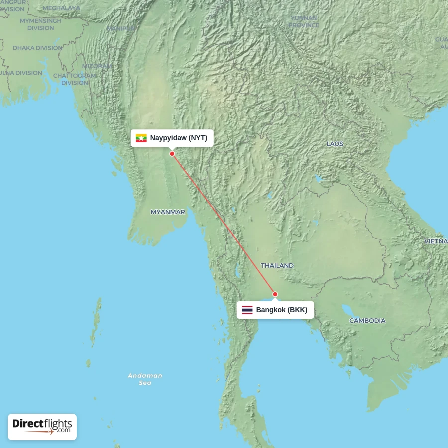 NYT - BKK route map
