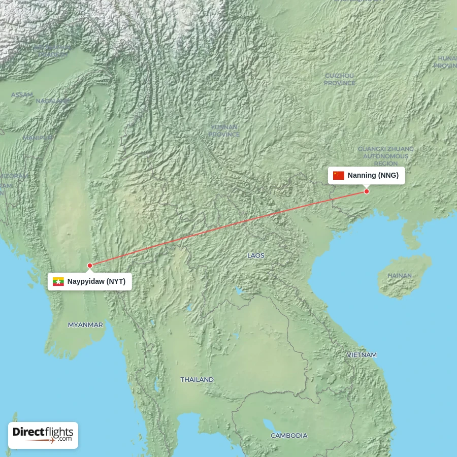 NYT - NNG route map