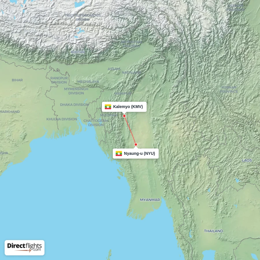 NYU - KMV route map