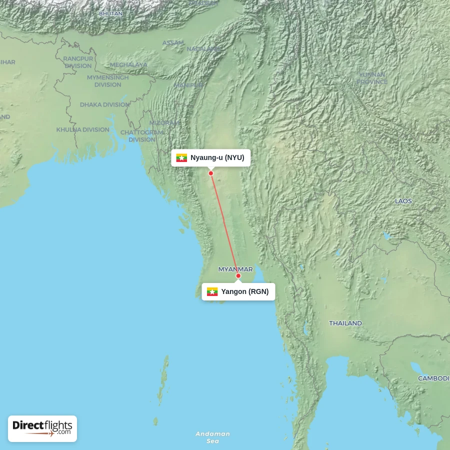 NYU - RGN route map