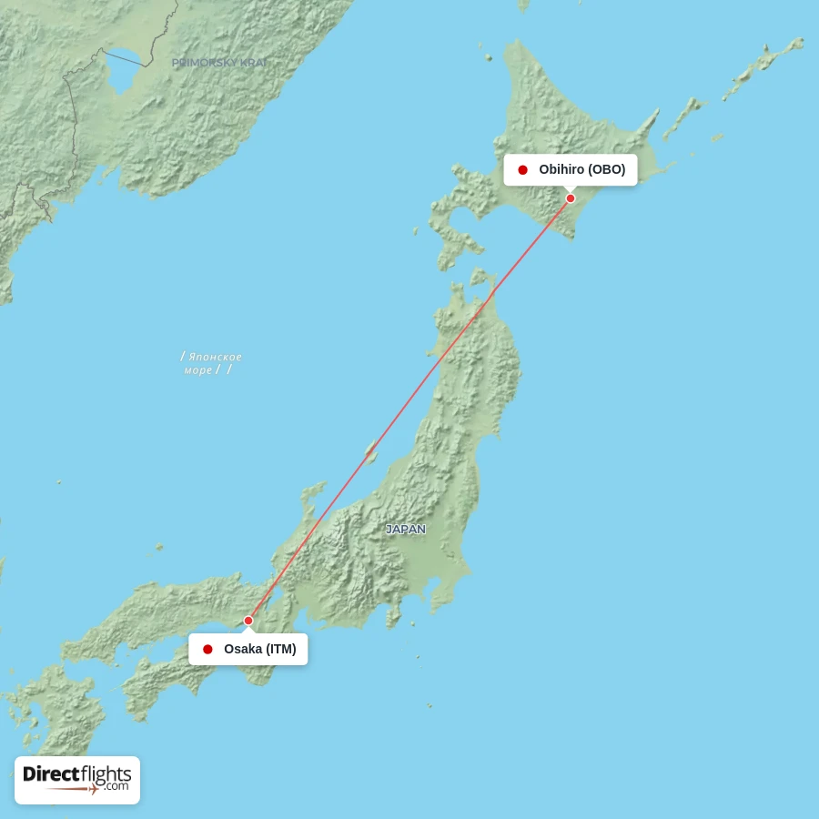 OBO - ITM route map