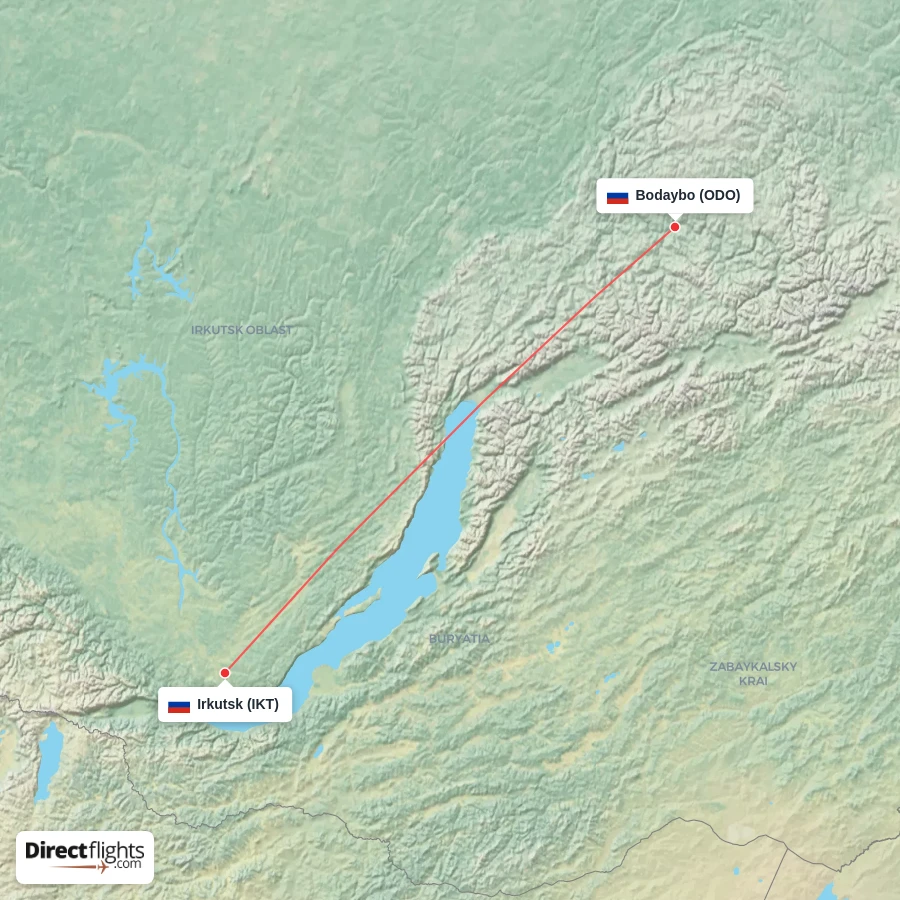ODO - IKT route map