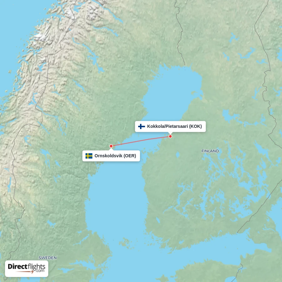OER - KOK route map