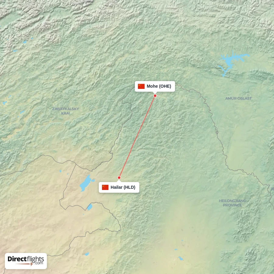 OHE - HLD route map