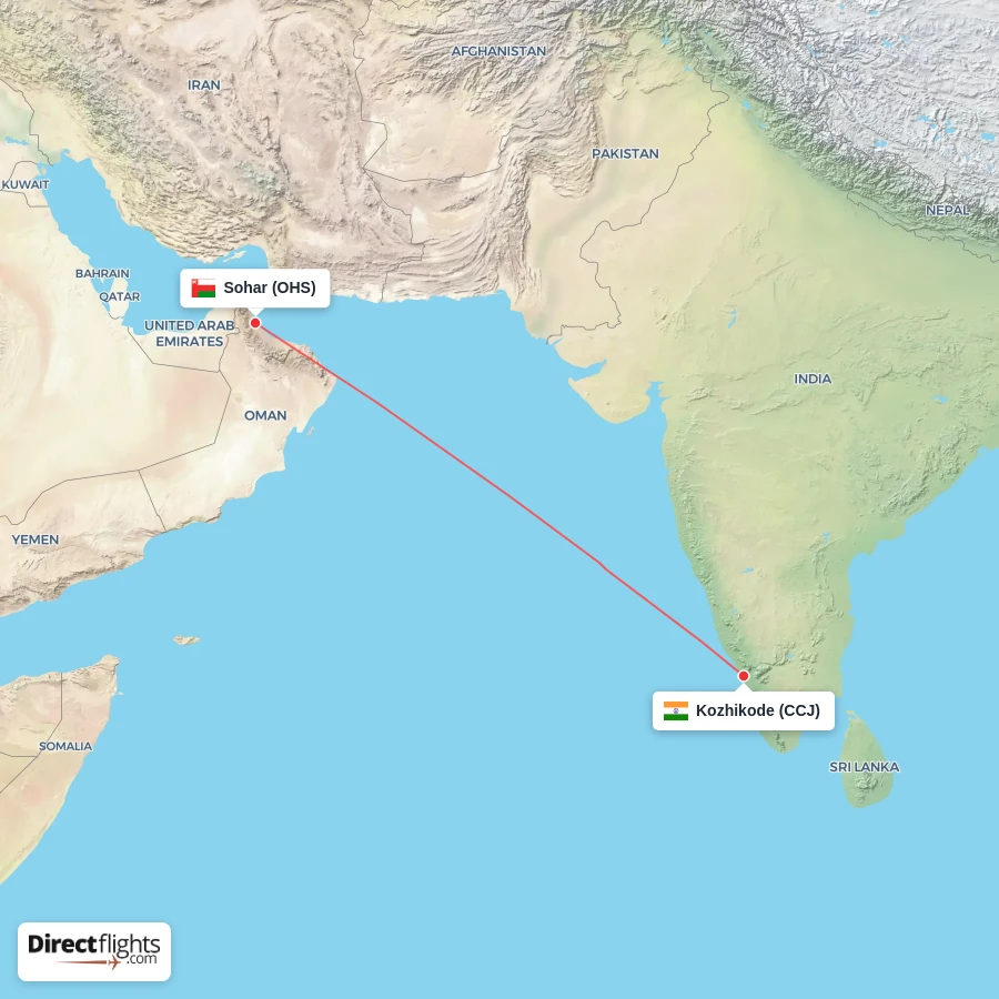 OHS - CCJ route map