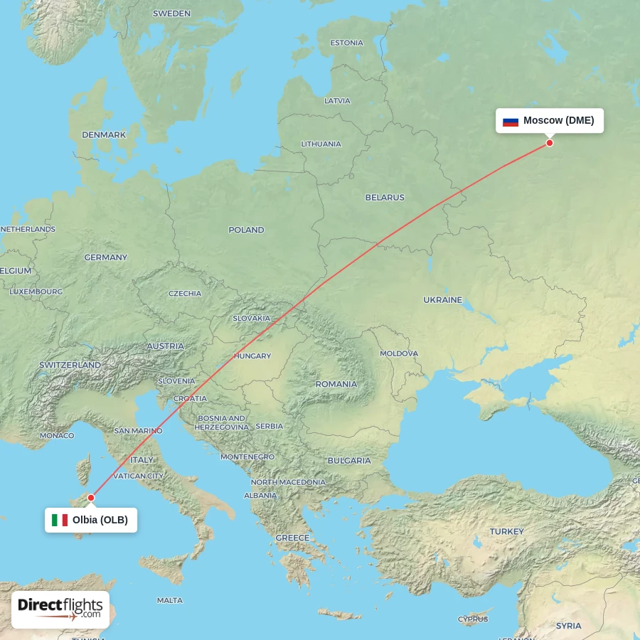 OLB - DME route map