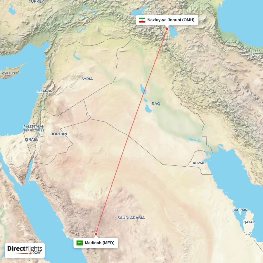 OMH - MED route map