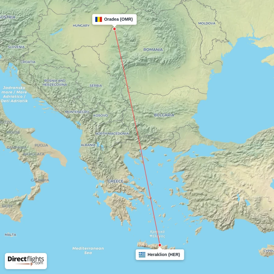 OMR - HER route map