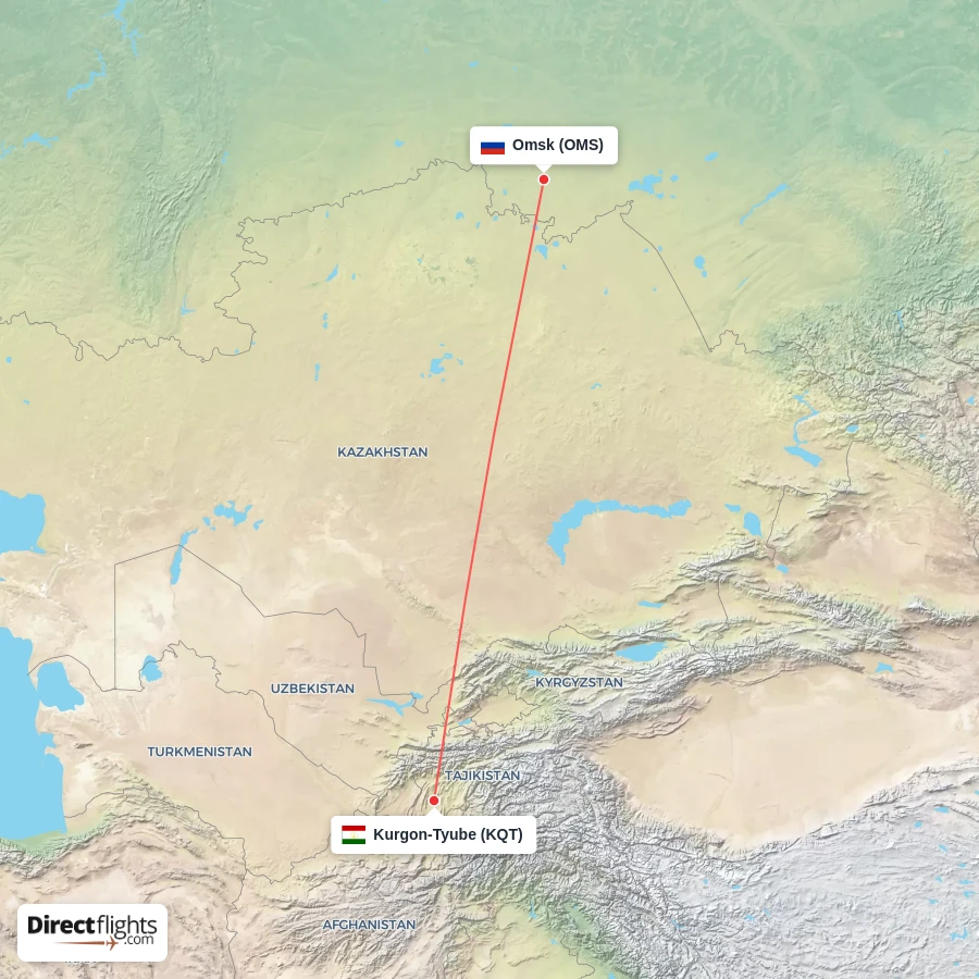OMS - KQT route map