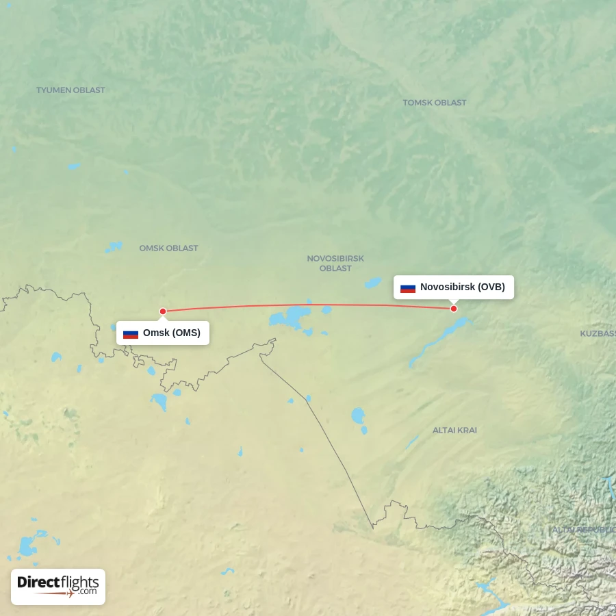 OMS - OVB route map