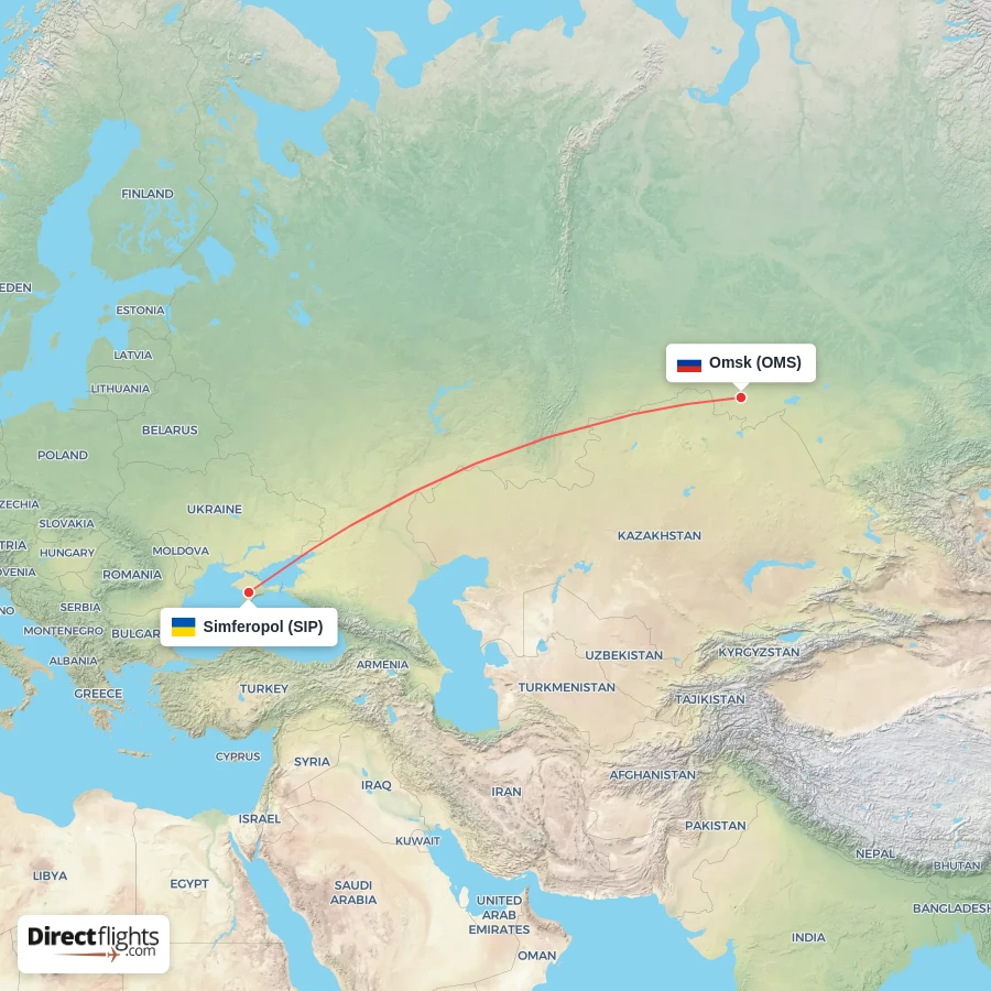 OMS - SIP route map