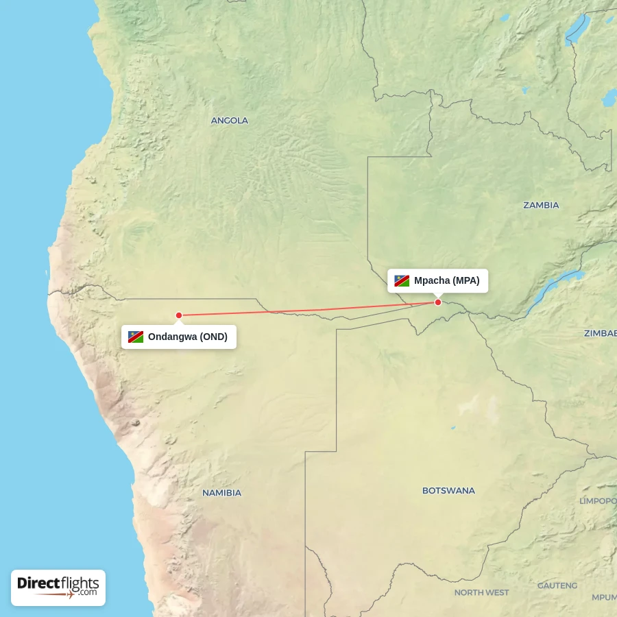 OND - MPA route map