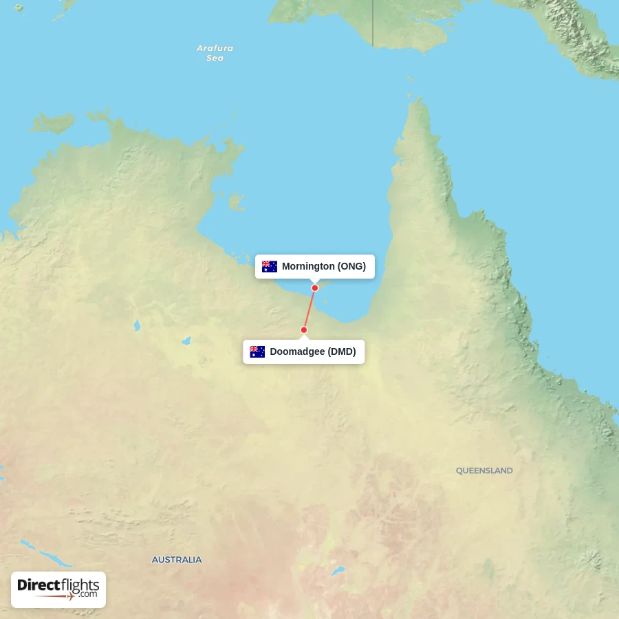 ONG - DMD route map