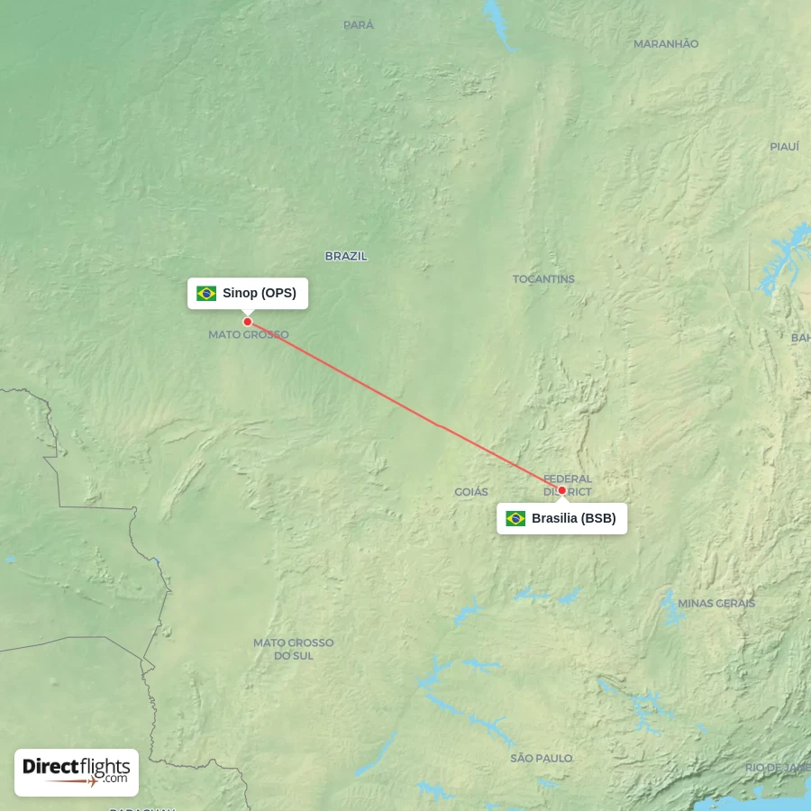 OPS - BSB route map