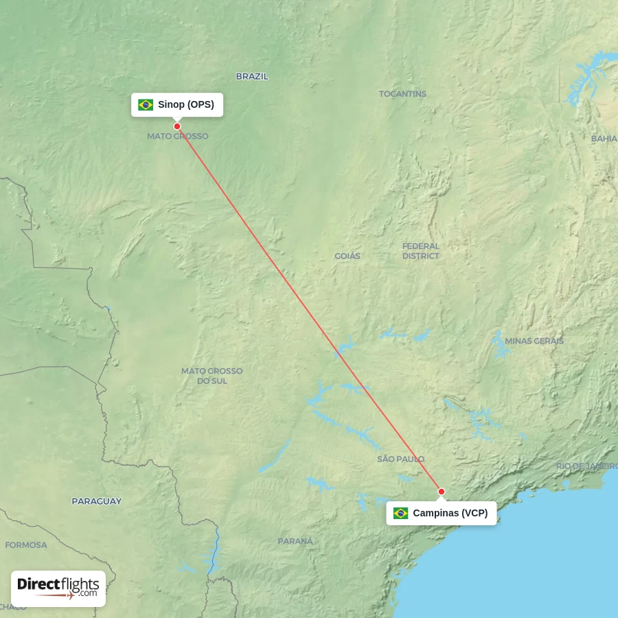 OPS - VCP route map