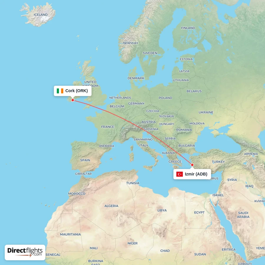 ORK - ADB route map