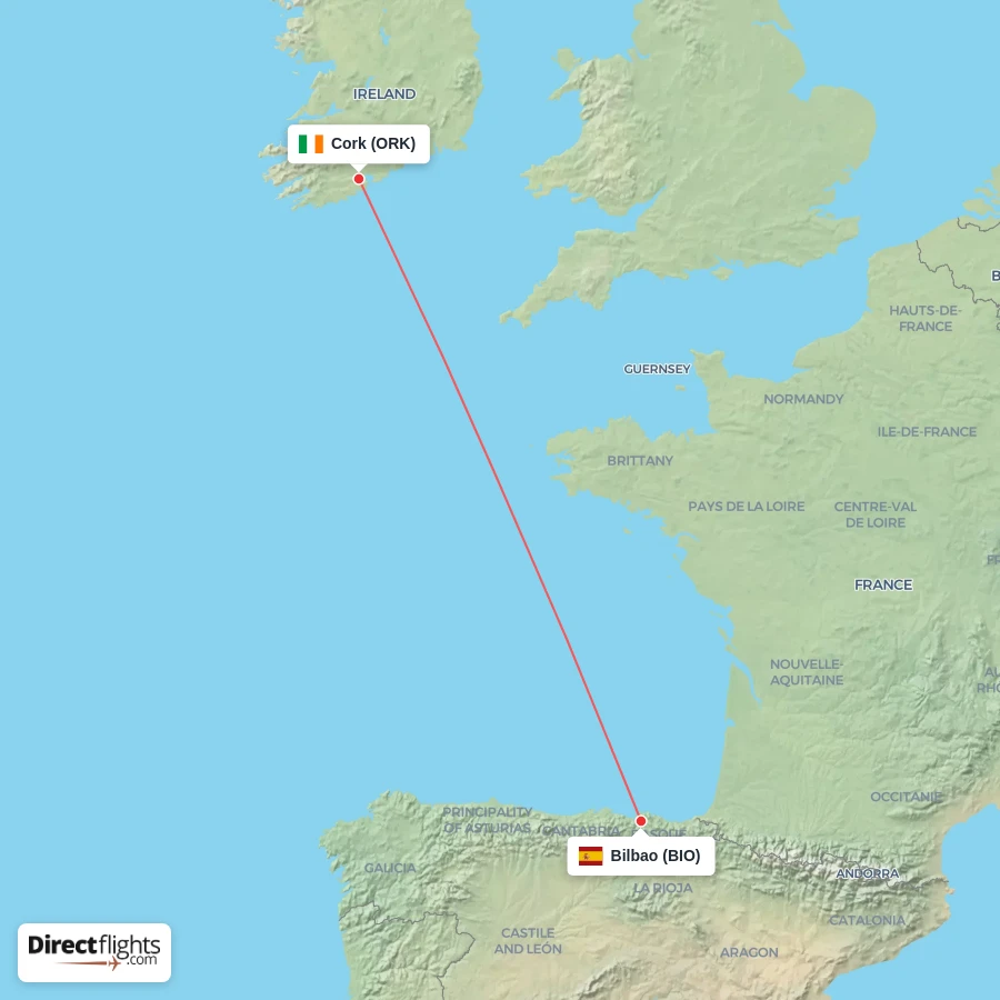 ORK - BIO route map