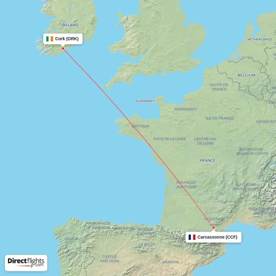 ORK - CCF route map