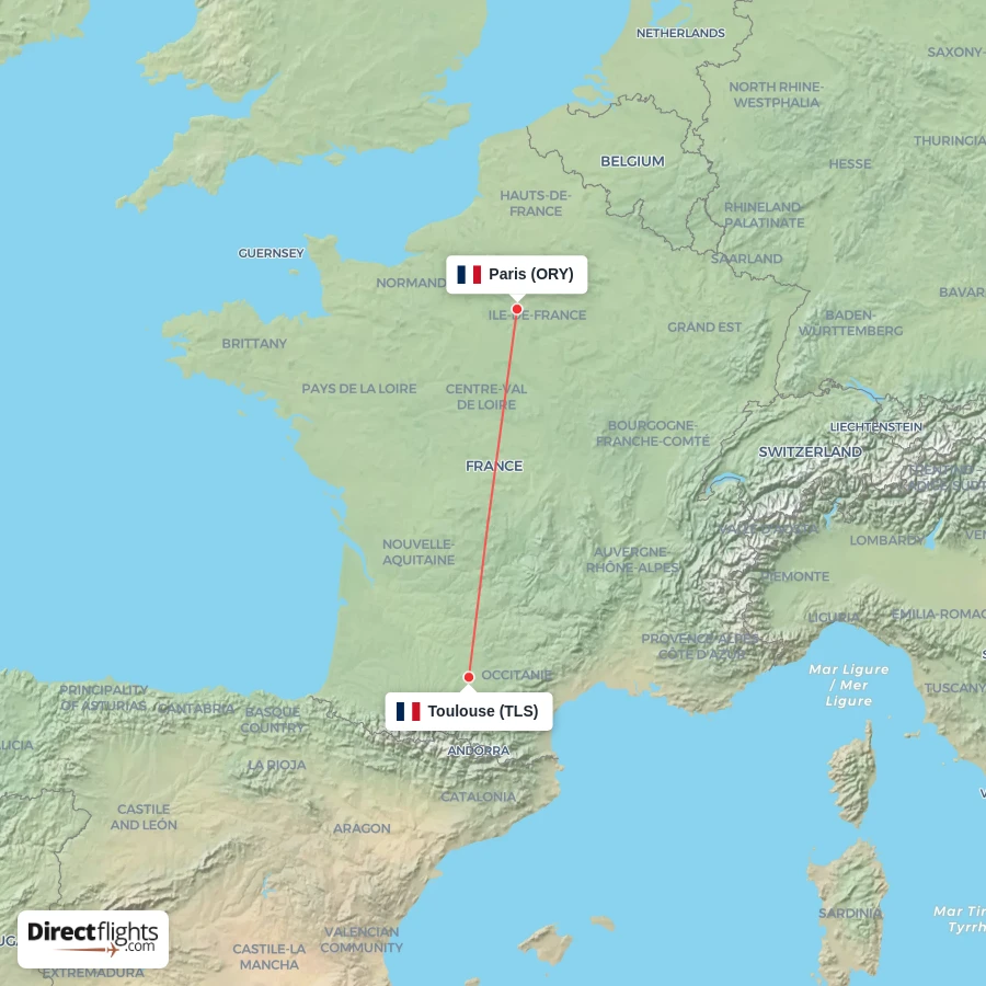 ORY - TLS route map
