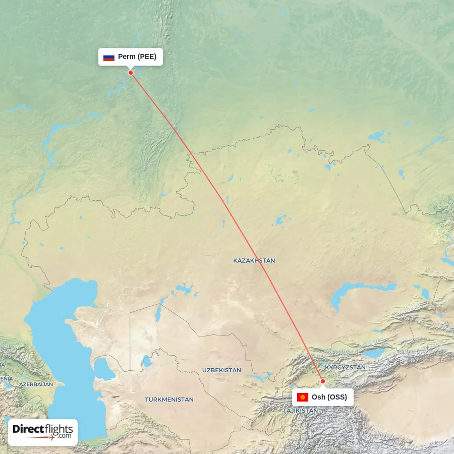 OSS - PEE route map