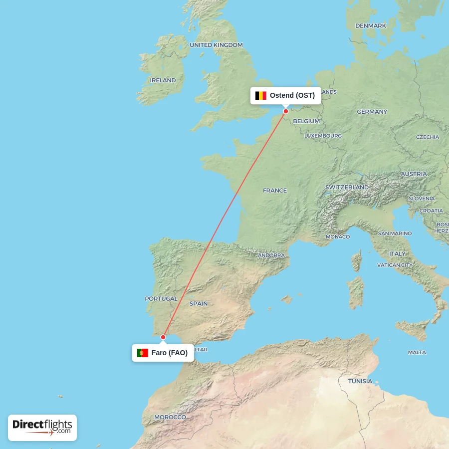 OST - FAO route map