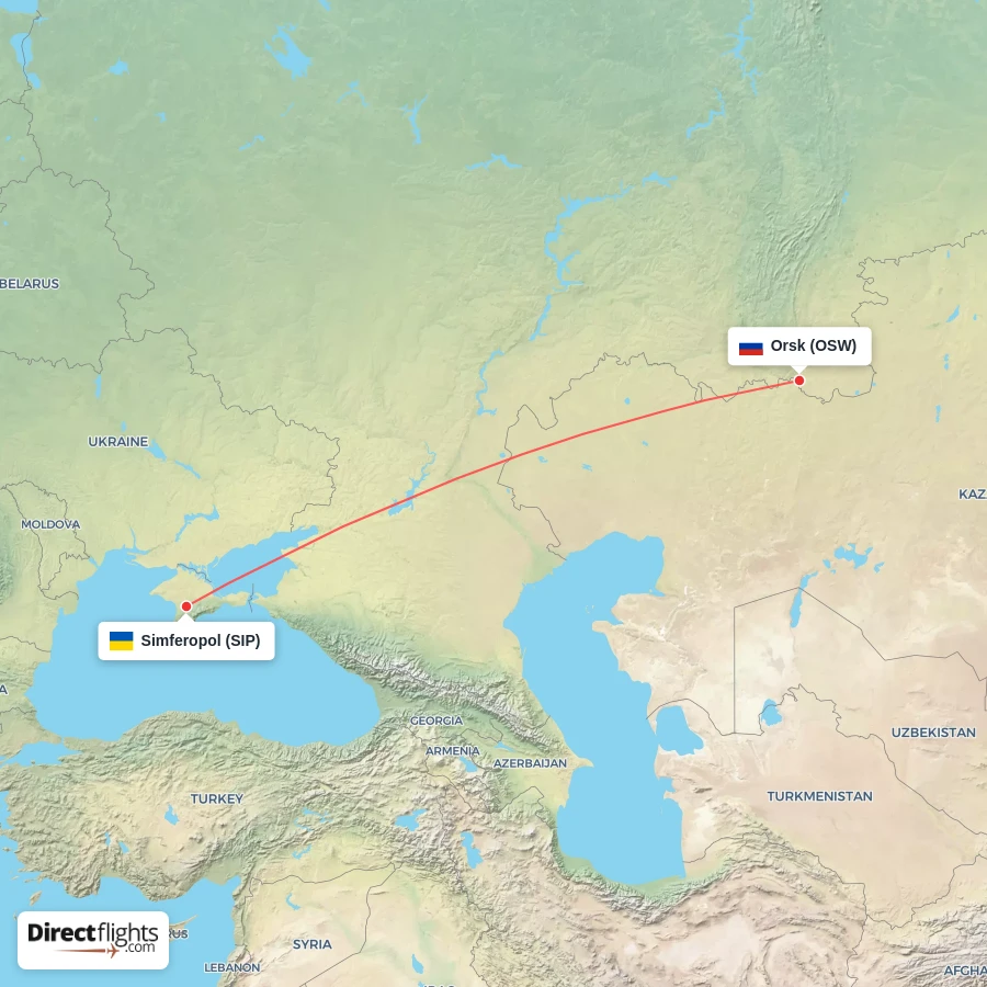 OSW - SIP route map