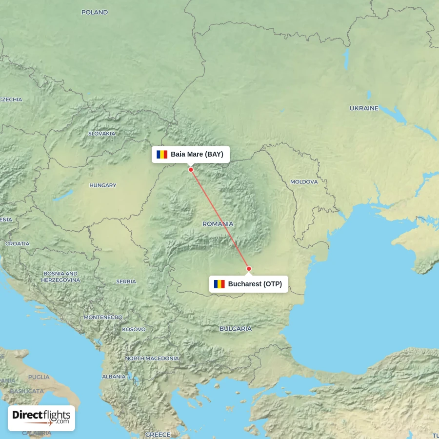 OTP - BAY route map