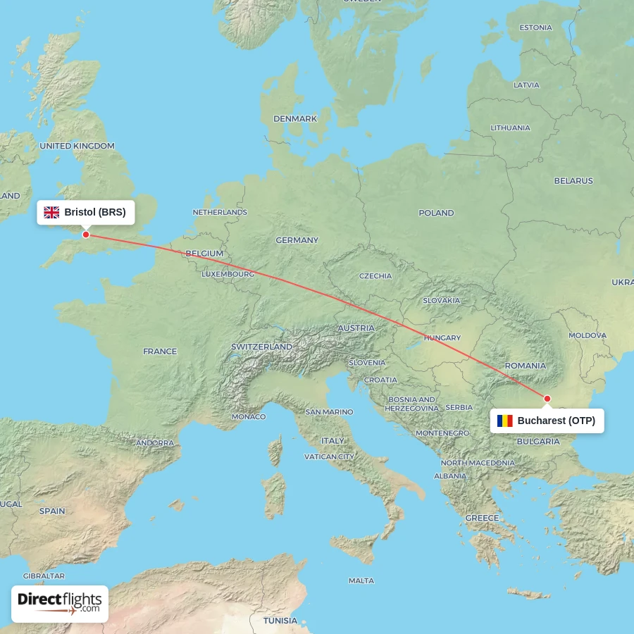 OTP - BRS route map