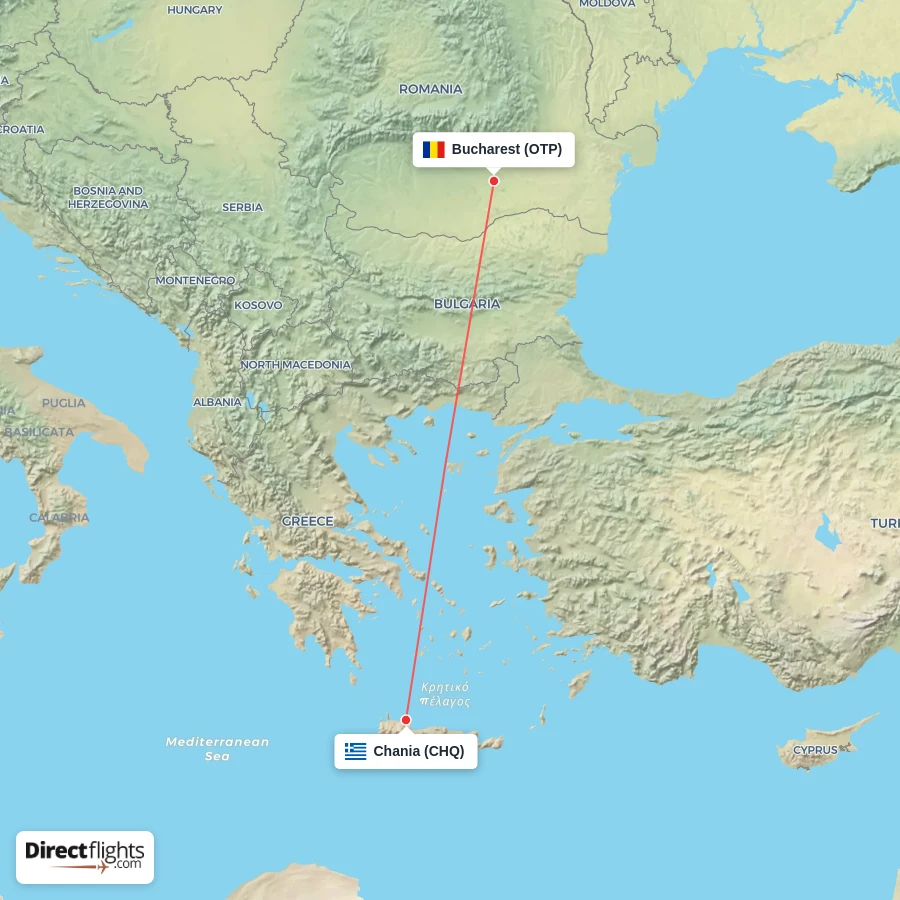 OTP - CHQ route map