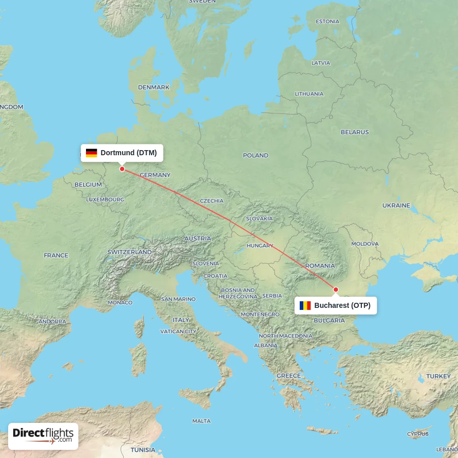 OTP - DTM route map