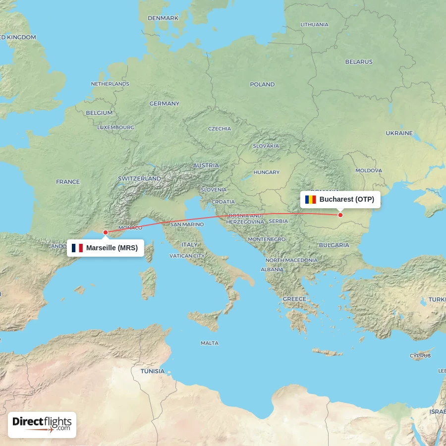 OTP - MRS route map