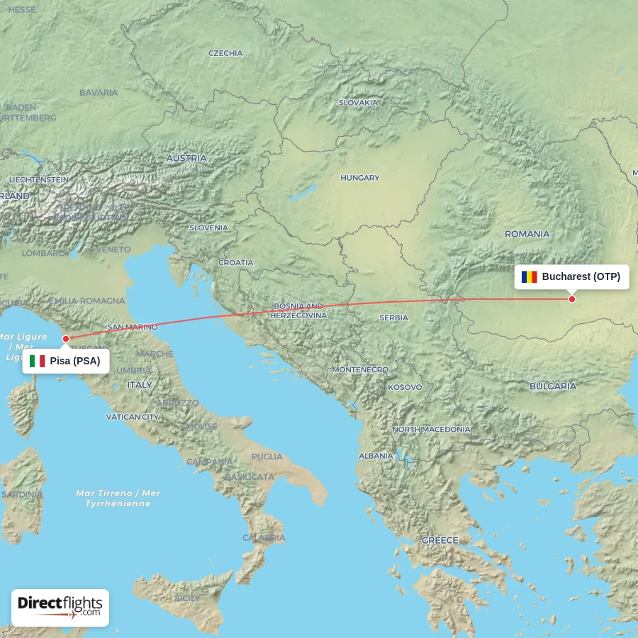 OTP - PSA route map