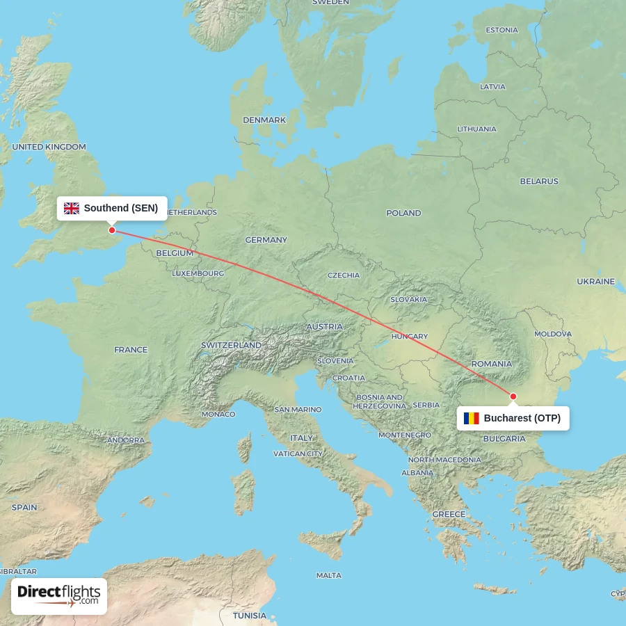 OTP - SEN route map