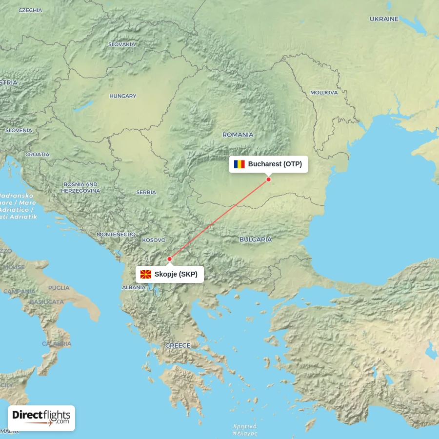 OTP - SKP route map