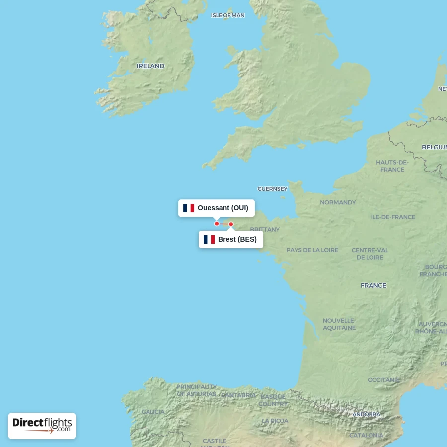 OUI - BES route map