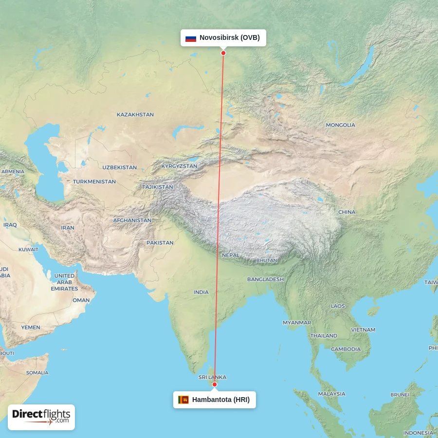 OVB - HRI route map