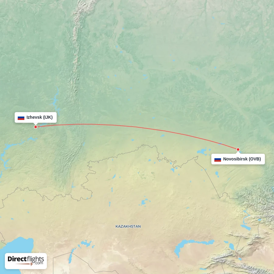 OVB - IJK route map