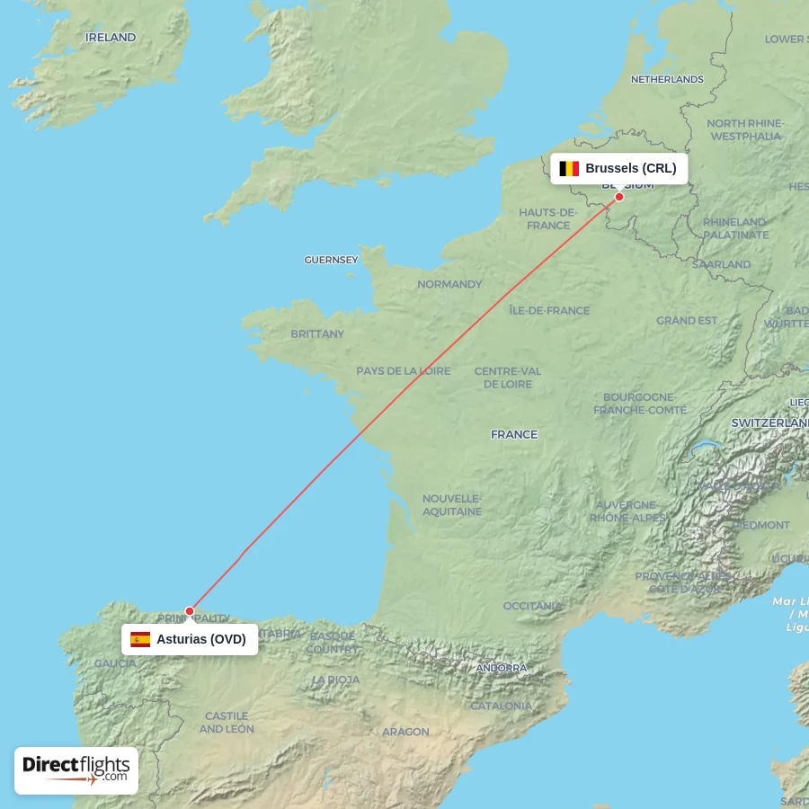 OVD - CRL route map