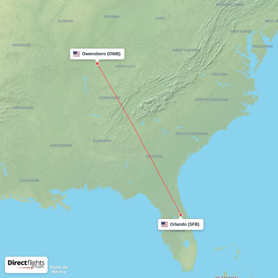 OWB - SFB route map