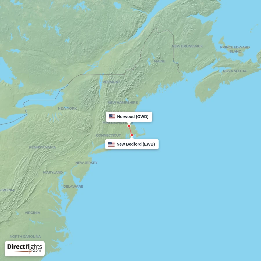 OWD - EWB route map