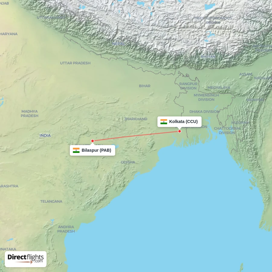 PAB - CCU route map