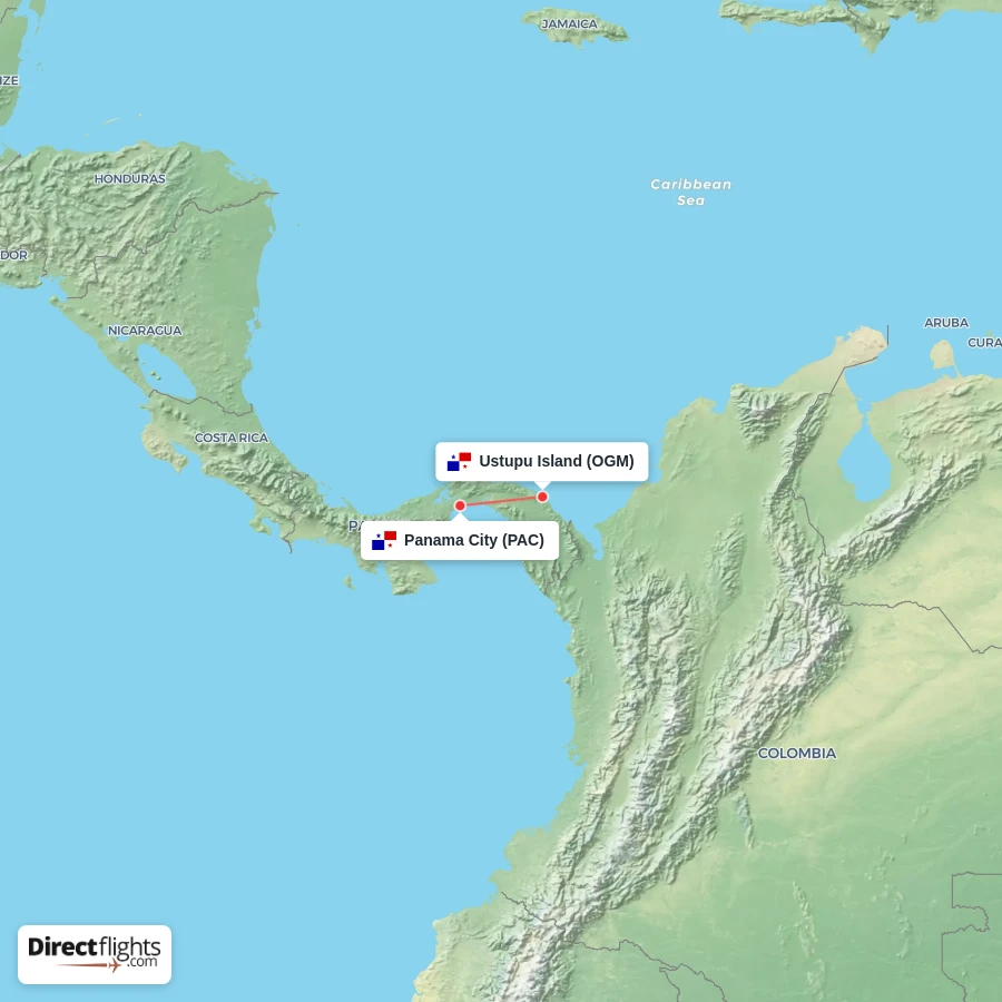 PAC - OGM route map