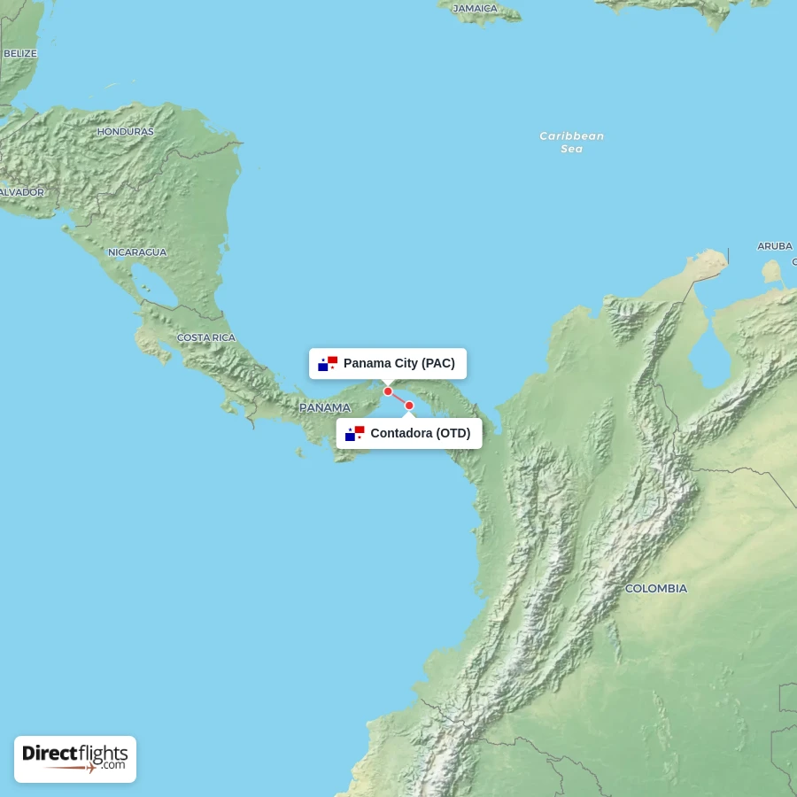 PAC - OTD route map