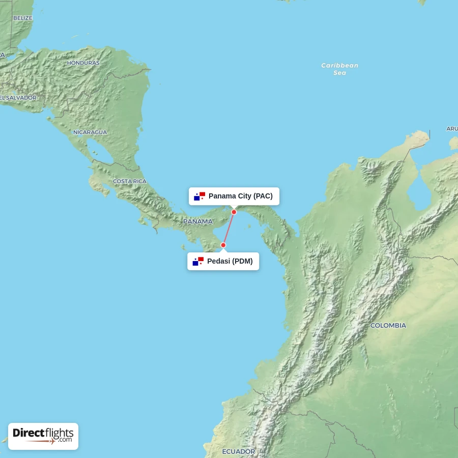 PAC - PDM route map