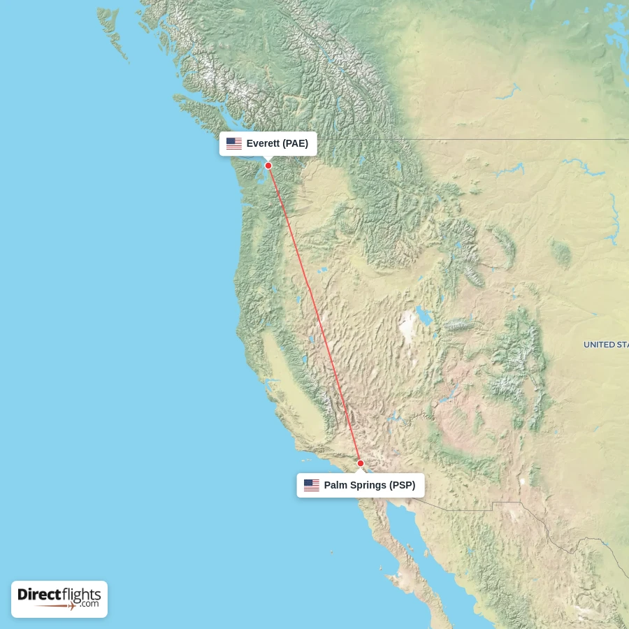 PAE - PSP route map