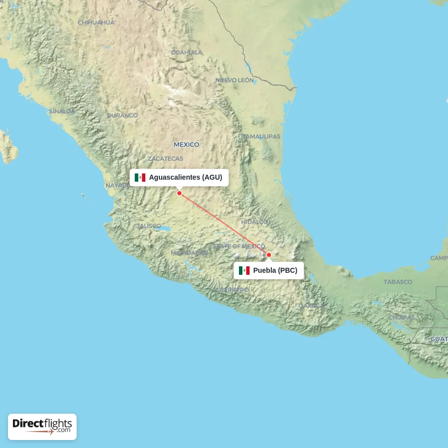 PBC - AGU route map