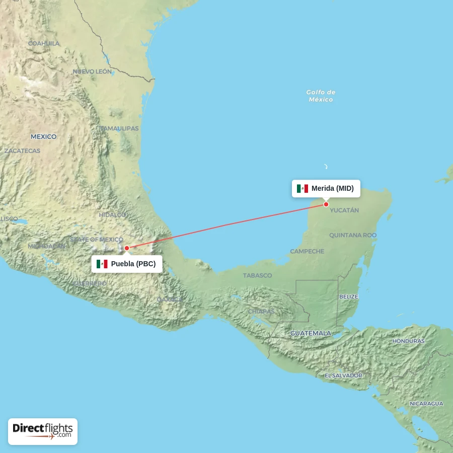 PBC - MID route map
