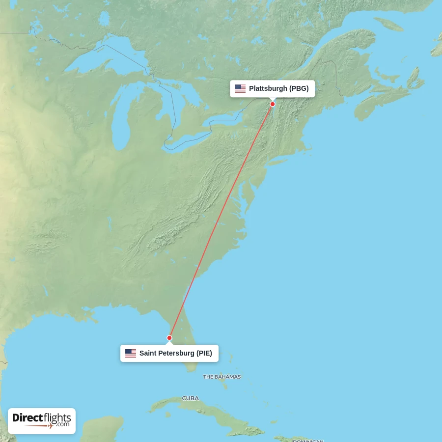 PBG - PIE route map