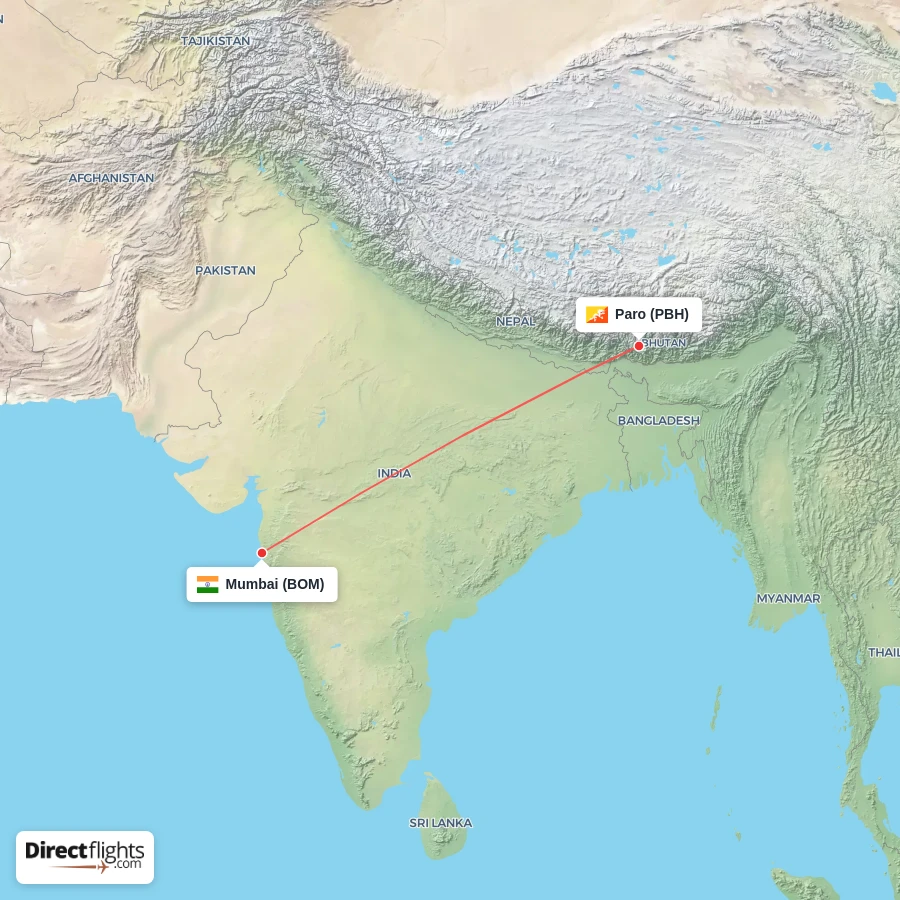 PBH - BOM route map
